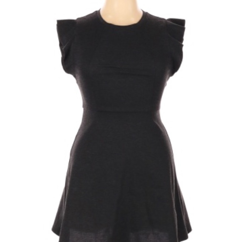 BCBGenerstion Flare Sleeve Skater Dress